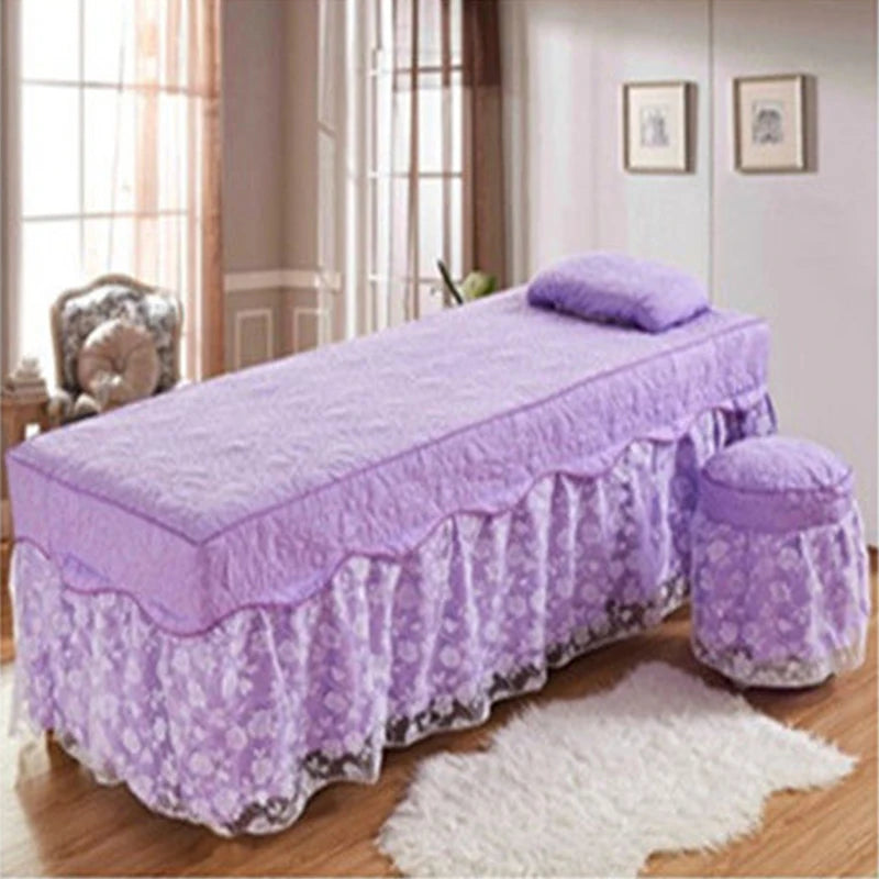 Beauty Bed Cover Massage Massage Therapy Diagnosis Bed Sheet Cover Opening Fumigation Foot Bath Bed Cover