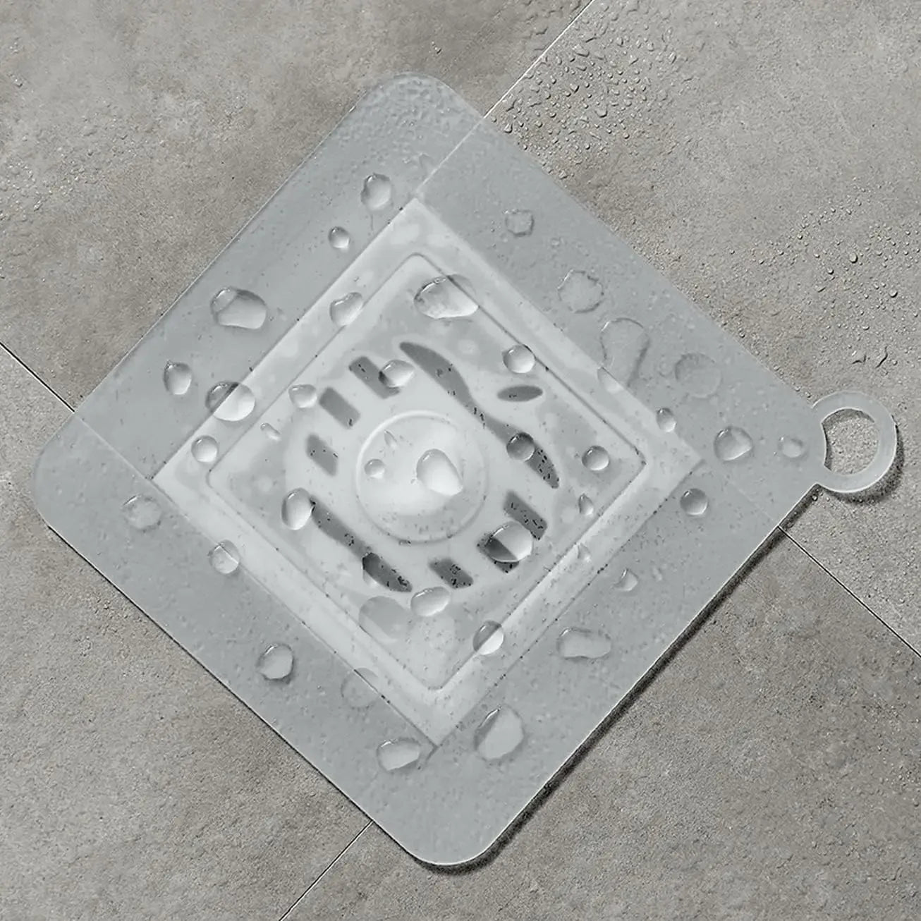 Showlu Smart General silicone drain stopper with flexible design, fits standard sinks to prevent water from draining.