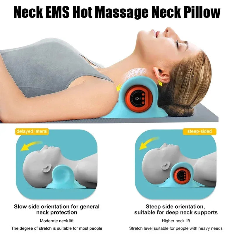 Showlu Smart General neck electric massage device with ergonomic design for relaxation and muscle relief.