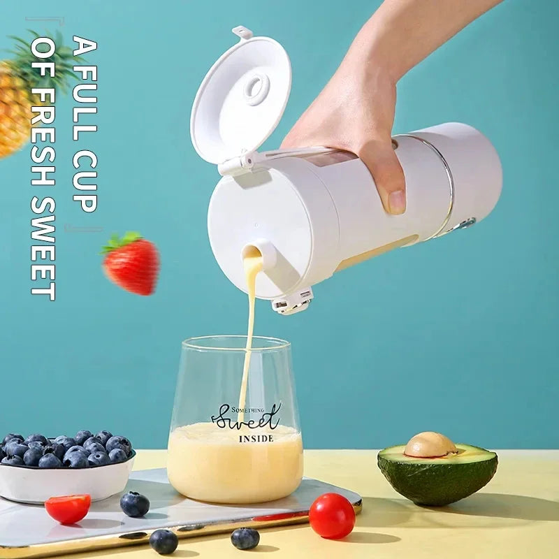 Showlu Smart General portable USB blender juicer bottle with a sleek design, perfect for on-the-go smoothies and beverages.