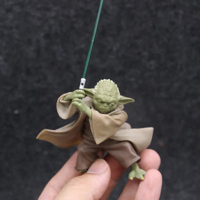 Bandai Star Wars Mandalorian Master Yoda 10cm PVC Action Figure Model