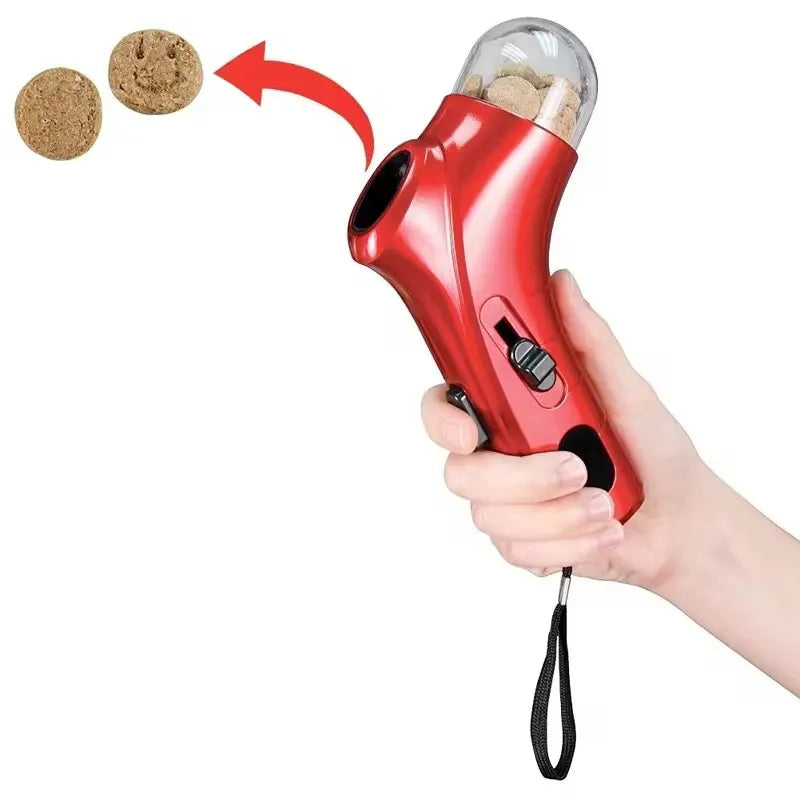 Showlu Smart General dog treat launcher, an interactive training toy with a sleek design for engaging pet play and training sessions.