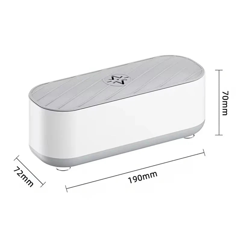 Showlu ultrasonic jewelry cleaner with 45000Hz high-frequency wash machine for efficient jewelry cleaning.