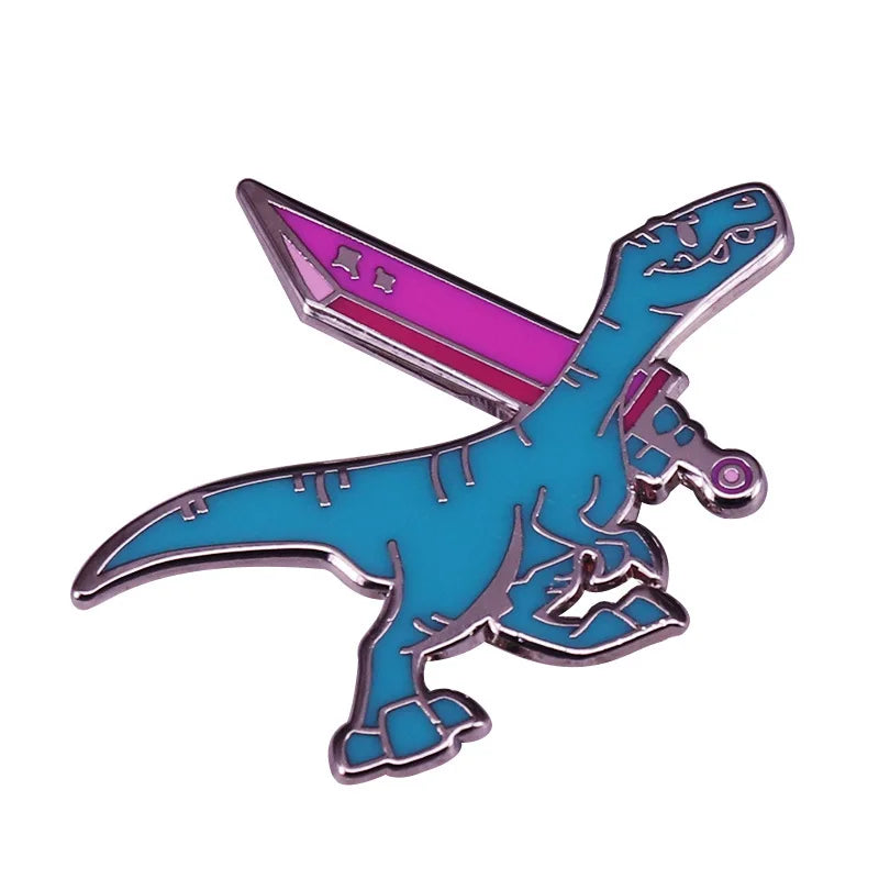 SHOWLU FASHION STORE PINSALOT Knight Bus enamel pin featuring a colorful triple-decker magic bus design on a lapel pin.