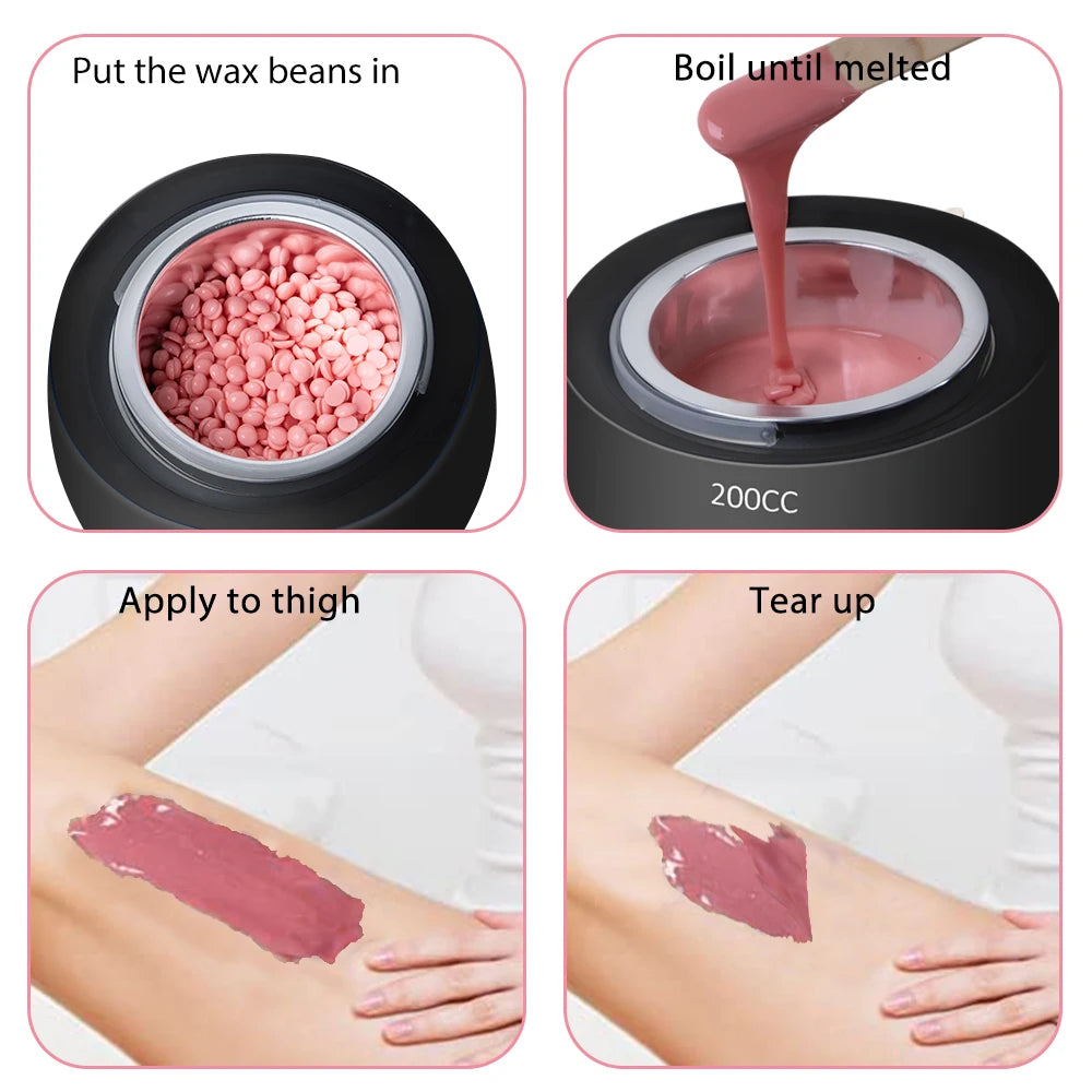 Showlu Smart General Hair Wax Stick Pro showcasing its sleek design and smooth texture for easy styling.