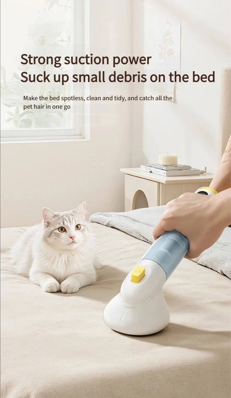 Showlu Smart General Pet Grooming Vacuum 2.0 with sleek design and adjustable settings for efficient pet hair removal.