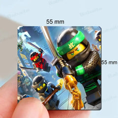 Cartoon N-NinjagoS Refrigerator Magnets Personalized Photo Fridge Magnets For Kitchen Whiteboard Home Decoration Office Gift