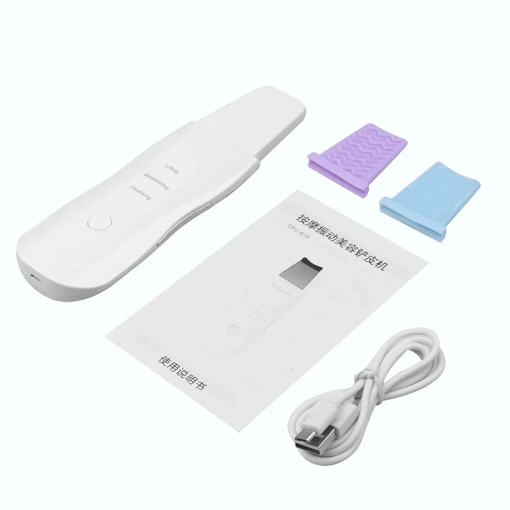 Showlu Smart General LED Acne Spot Pen with a sleek black design and a clear tip for targeted acne treatment.
