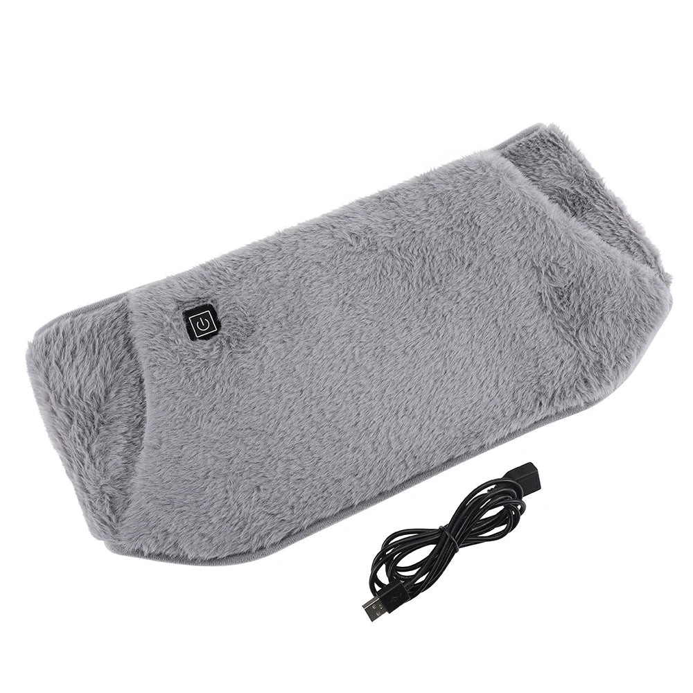 Showlu Smart General USB electric heating waist belt with graphene warm pad, adjustable for comfortable warmth and pain relief.
