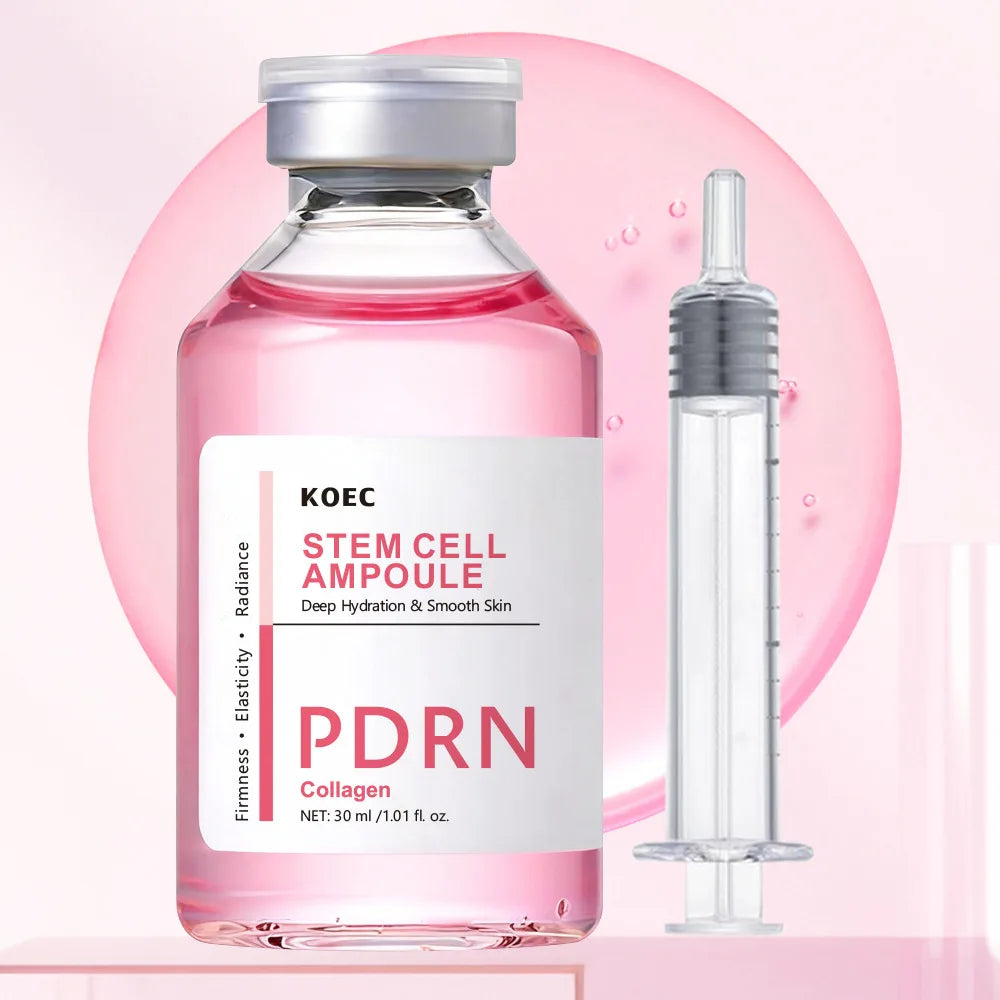 Showlu Smart General Glass Skin Serum bottle with clear glass packaging and dropper applicator, designed for radiant, smooth skin.