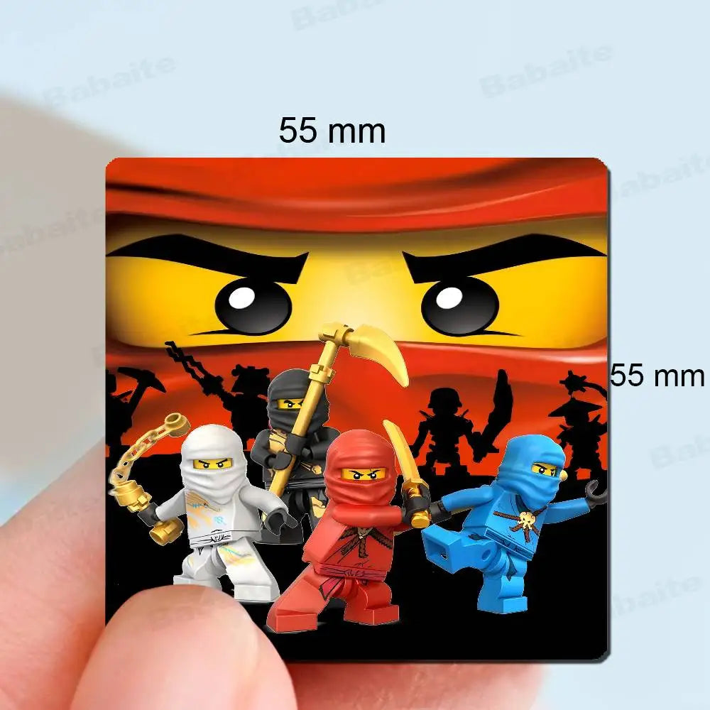 Cartoon N-NinjagoS Refrigerator Magnets Personalized Photo Fridge Magnets For Kitchen Whiteboard Home Decoration Office Gift