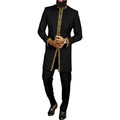 SHOWLU Men's striped two-piece suit for formal occasions, featuring a stylish jacket and matching trousers in a luxury design.