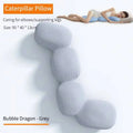 Showlu Memory Foam Body Pillow with ice silk cover, orthopedic design ideal for pregnancy and full-body support.
