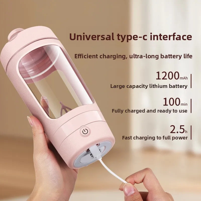 630ml USB Rechargeable Electric Automatic Mixer and Shaker Bottle