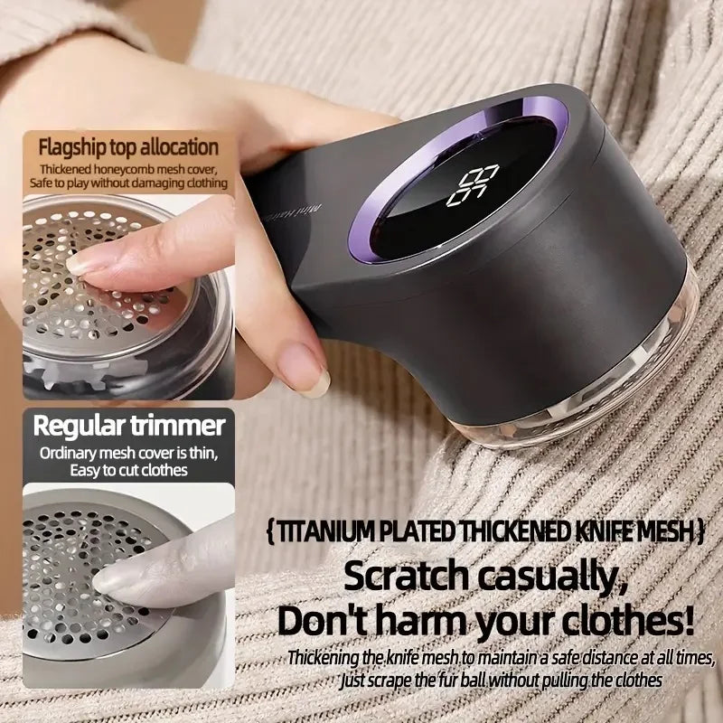 Showlu Smart General rechargeable electric cleaning trimmer, handheld and portable, with a sleek design for easy use and cleaning tasks.