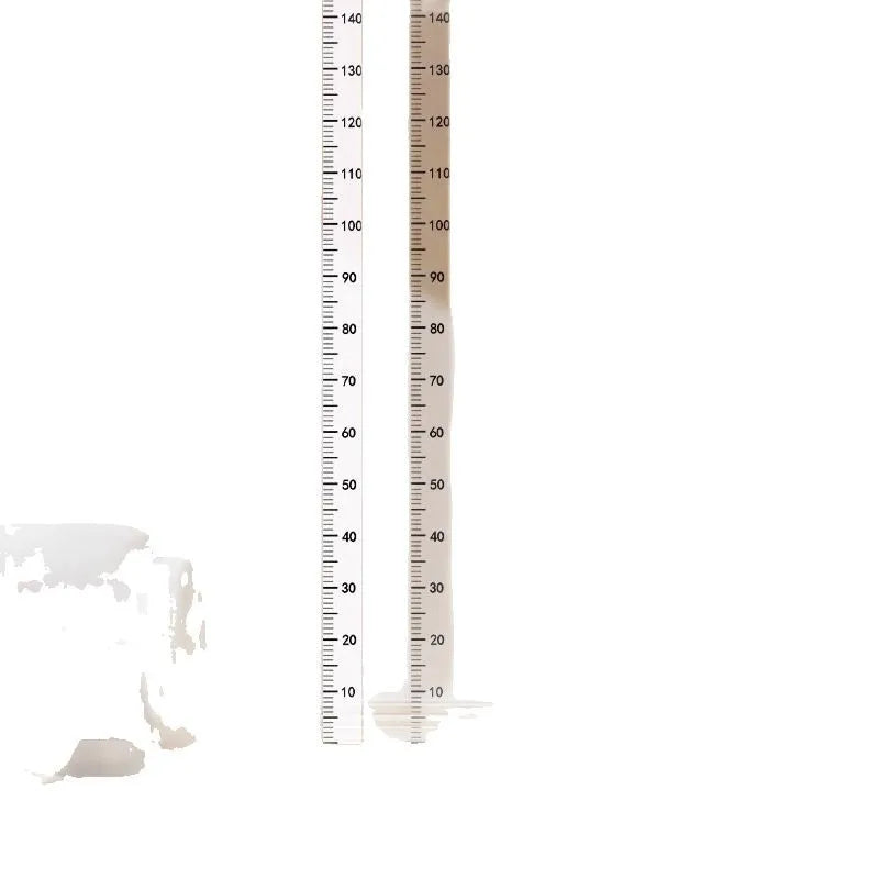 2m wall height measurement card by Showlu Fashion Store, durable writeable PC material, ideal for room decor and wall decoration.