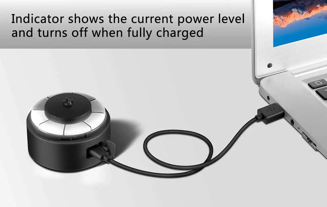 Showlu Electric Protein Shaker Cup with USB rechargeable portable blender, featuring sleek design and blending blades inside.
