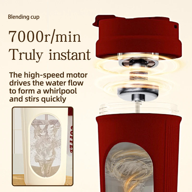 450ml Self Stirring Mug Auto Mixing Cup USB Rechargeable Protein Shaker Coffee Milk Powder Blender Fitness Gym Travel Bottle