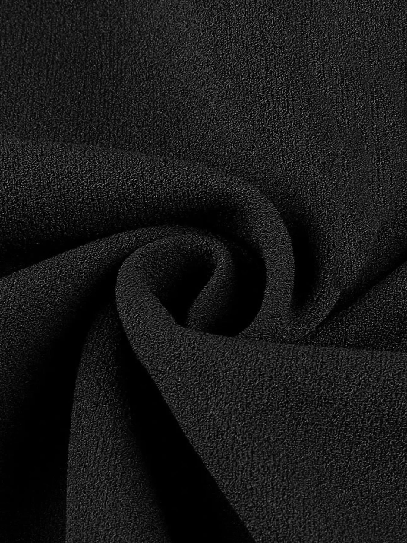 Black Showlu Women's sweetheart neck sheath dress, knee-length pencil style, shown on a model with a fitted silhouette.