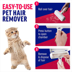 Reusable Pet Hair Lint Remover Roller
