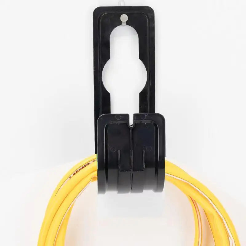 Showlu Smart General hose holder wall mount with sturdy design for organized garden or outdoor hose storage.