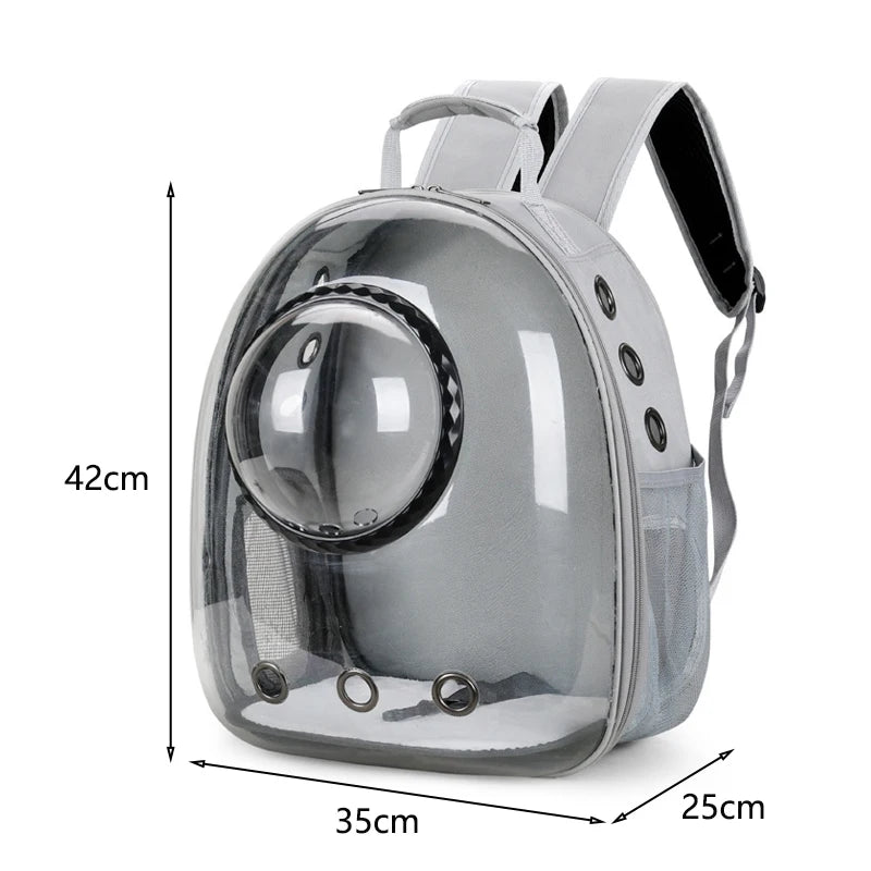 Showlu Smart General pet carrier backpack with mesh panels, adjustable straps, and a comfortable design for small pets.