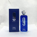 Unisex LAIKOU 9pm 9am EDP perfume bottle with 100ml fragrance, sleek design, long-lasting scent for men and women.