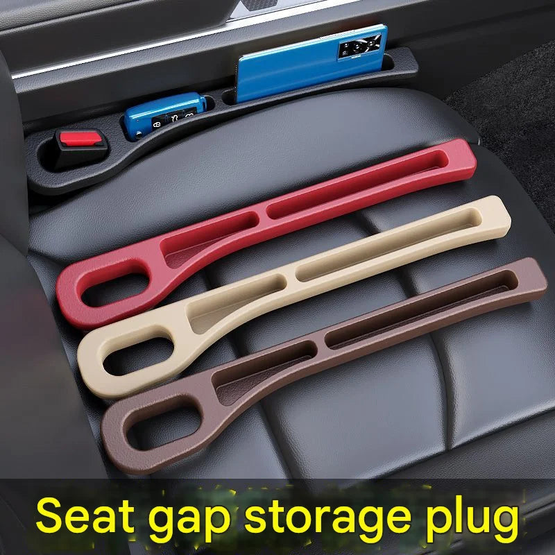 Showlu Smart General car seat gap storage organizer box neatly fits between seats, helping keep essentials within reach and organized.