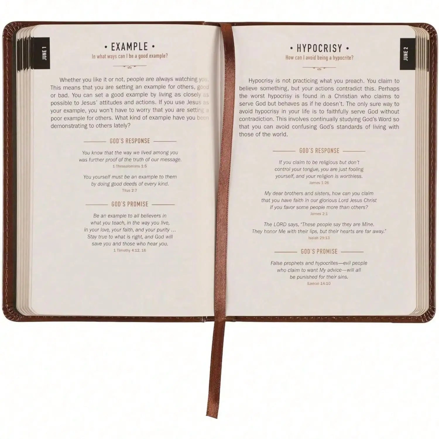 Brown 365-day prayer journal for men titled "One Minute With God" by Showlu Fashion Store, featuring daily prayer prompts and reflections.