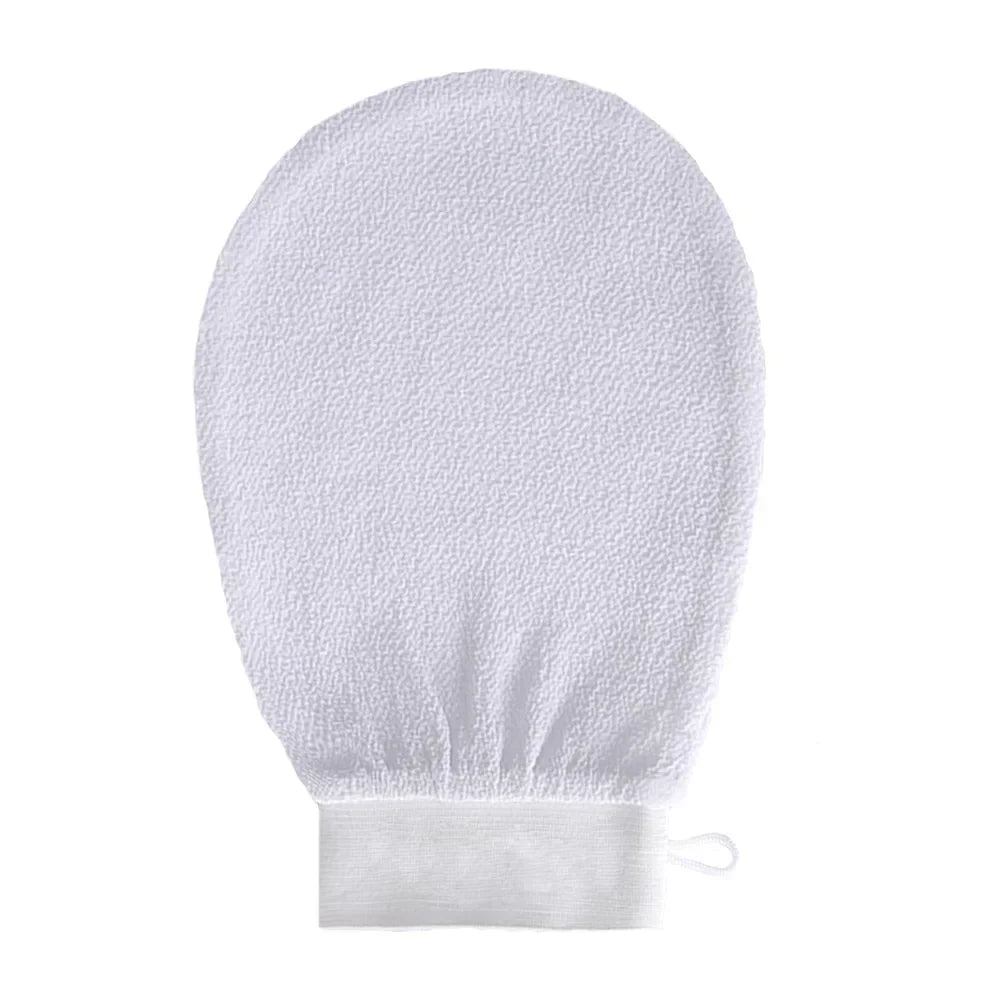 Showlu Smart General exfoliating bath scrub glove for gentle skin exfoliation and smooth cleansing.