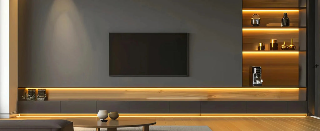 Showlu Smart Zigbee LED strip light kit with voice control, flexible LED light strip for home decoration and smart lighting.