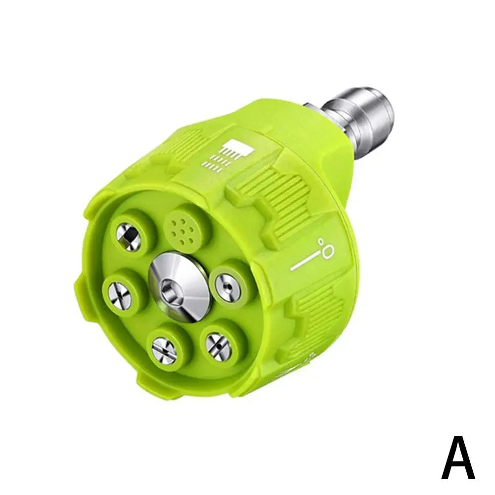 Showlu Smart General 6-in-1 adjustable pressure washer nozzle with multiple spray settings for versatile cleaning.