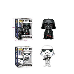 Bandai Elf Star Wars Star Wars New Classic Darth Vader Stormtrooper Logistics Action Painting Toy decorations Decorate children
