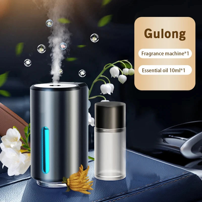 Showlu Smart General car aromatherapy diffuser with sleek design, diffusing essential oils inside a vehicle.