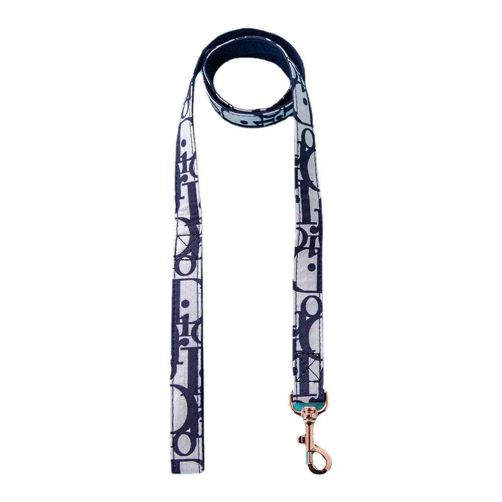 Small and medium dog chest and back suit with leash, adjustable pet chest strap for secure walking, by Showlu Fashion Store.