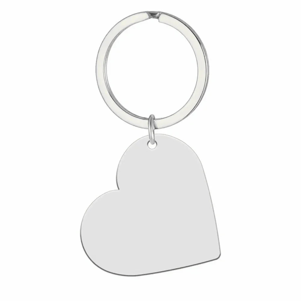 Personalized couple keychain with custom photo design, featuring a photo gift by Showlu Smart for memorable keepsakes.