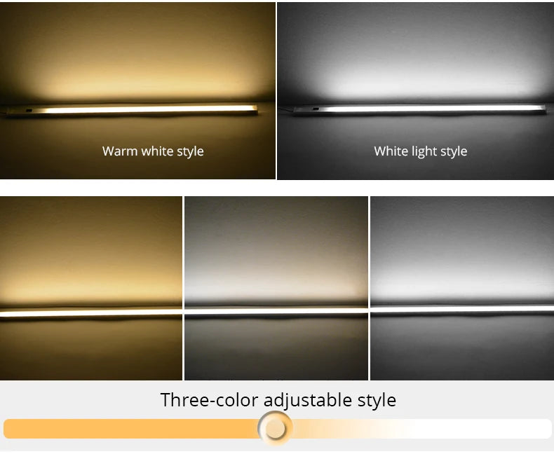 Showlu Smart General CHNAITEKE motion sensor LED light illuminating a modern interior space with automatic lighting.