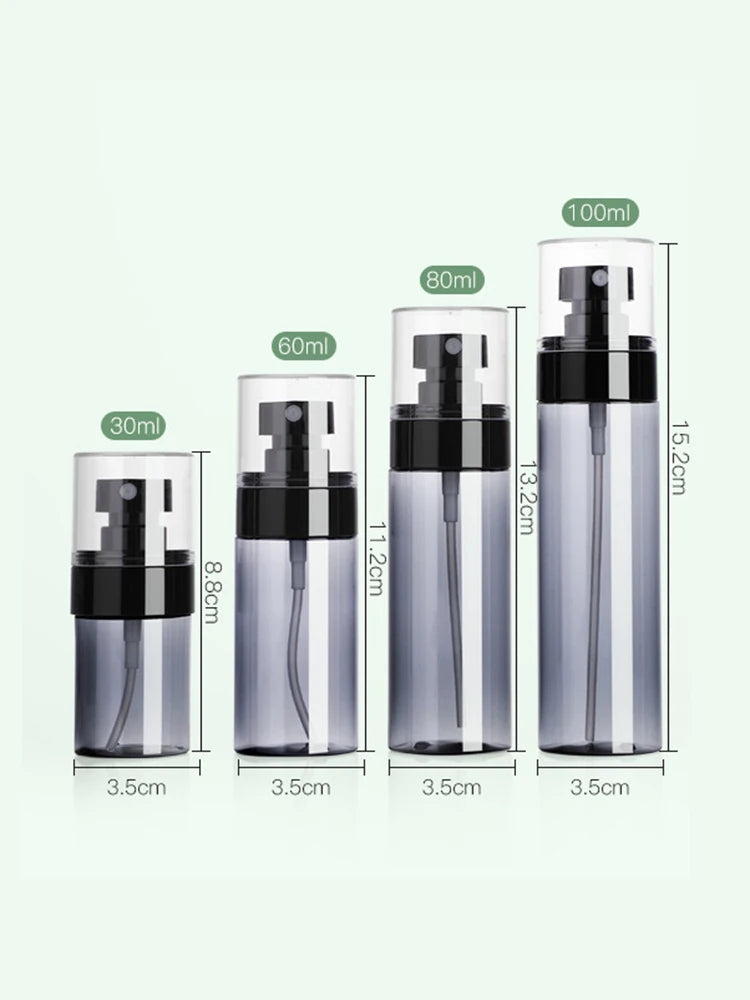 Showlu Smart General oil control spray bottle with a sleek, transparent design and adjustable nozzle for even application.