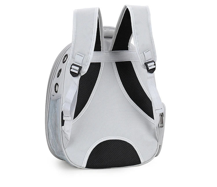 Showlu Smart General pet carrier backpack with adjustable straps and mesh ventilation for comfortable pet travel.