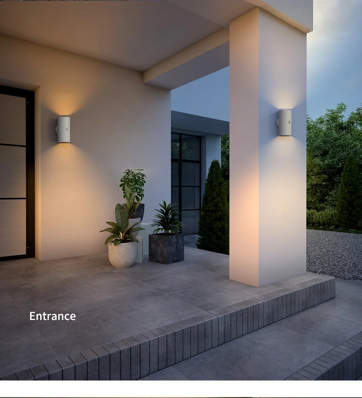 Showlu Smart Venuswing magnetic motion sensor RGB night light illuminating a dark room with colorful LED lighting.