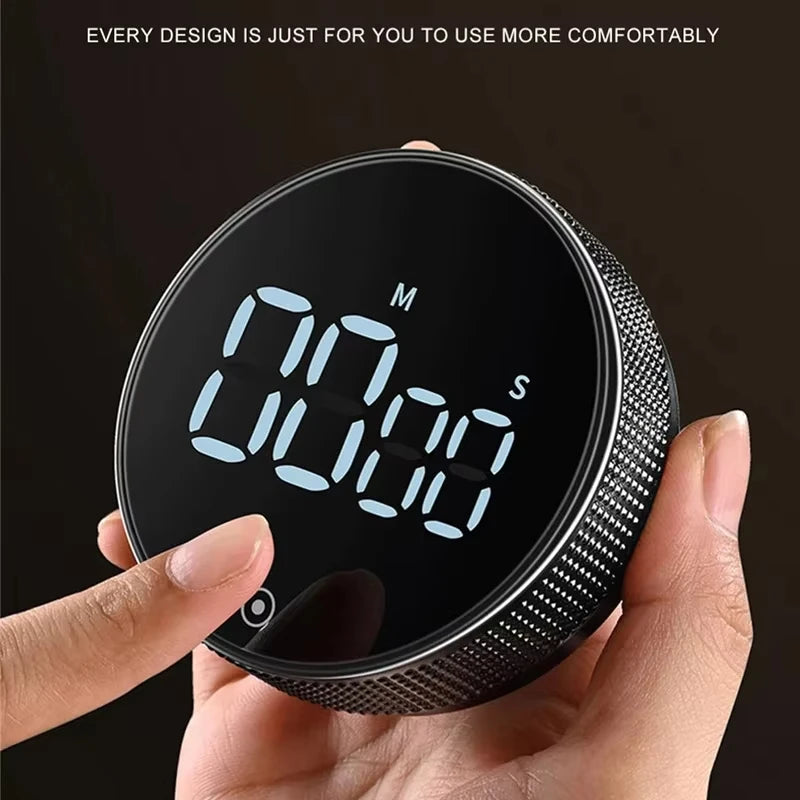 Showlu Smart General LED kitchen timer with digital display and buttons for precise time setting, ideal for cooking and baking.