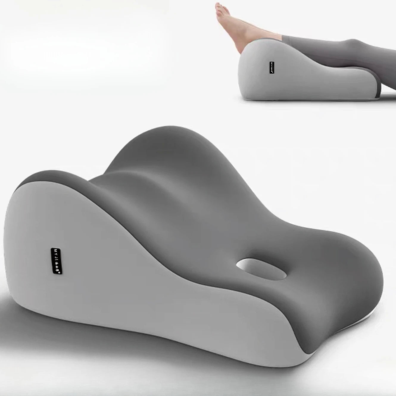 Showlu Memory Foam Intimacy Support Wedge Pillow with washable cover, designed for comfort and ergonomic support.