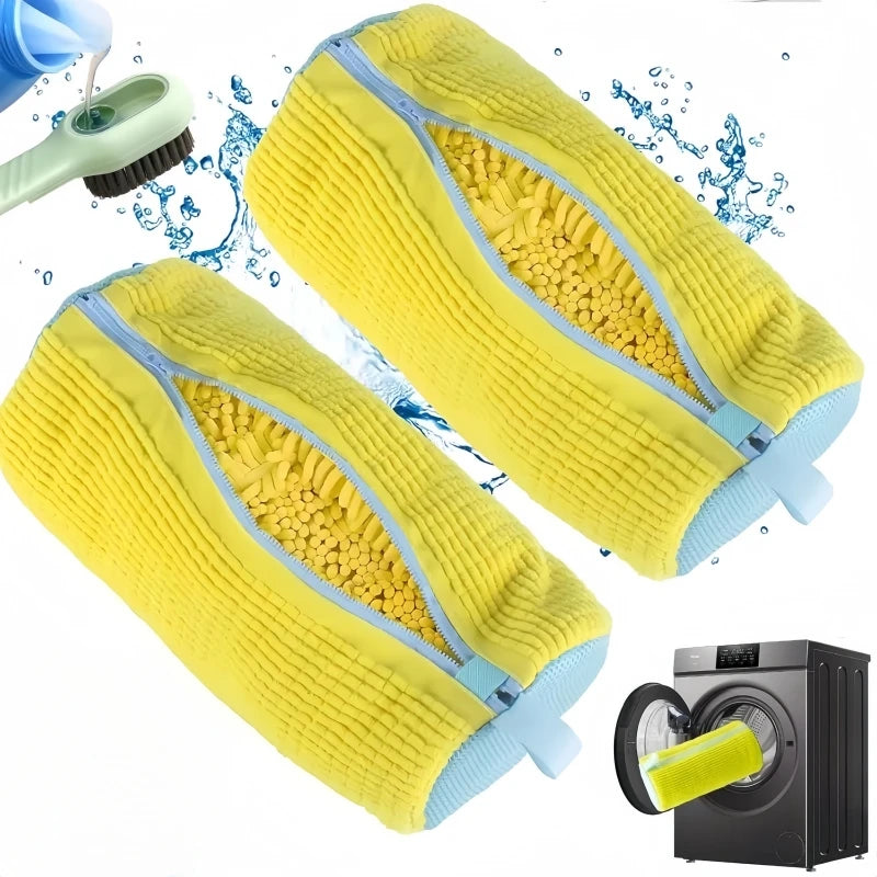 Showlu Smart General portable shoe cleaner brush with handle and bristles for easy shoe cleaning.