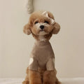 Showlu Fashion Love Bear Dog Hoodie, warm winter pet base shirt featuring cute bear design for small dogs.