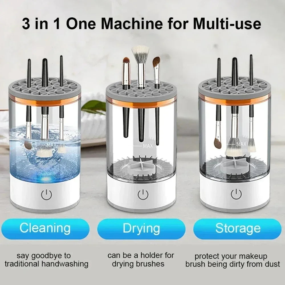 Showlu Smart General makeup brush dryer machine with compact design for quick, efficient drying of cosmetic brushes.