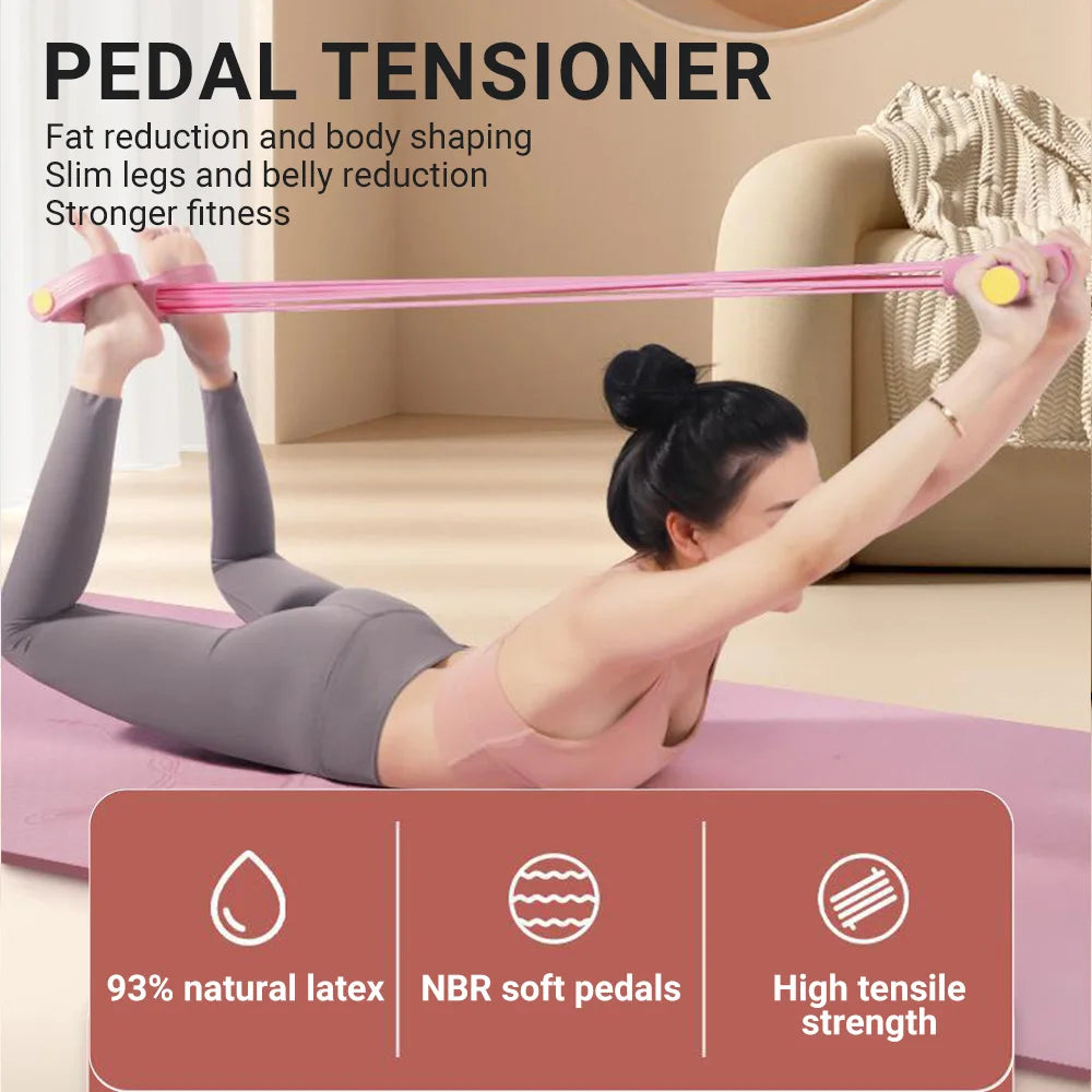Showlu Smart General Sit Up Assist Device with padded support and adjustable straps for easy core exercise at home.