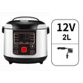 Mini electric rice cooker by Showlu Smart General, 2L capacity, portable design with 200W power, shown in the image.
