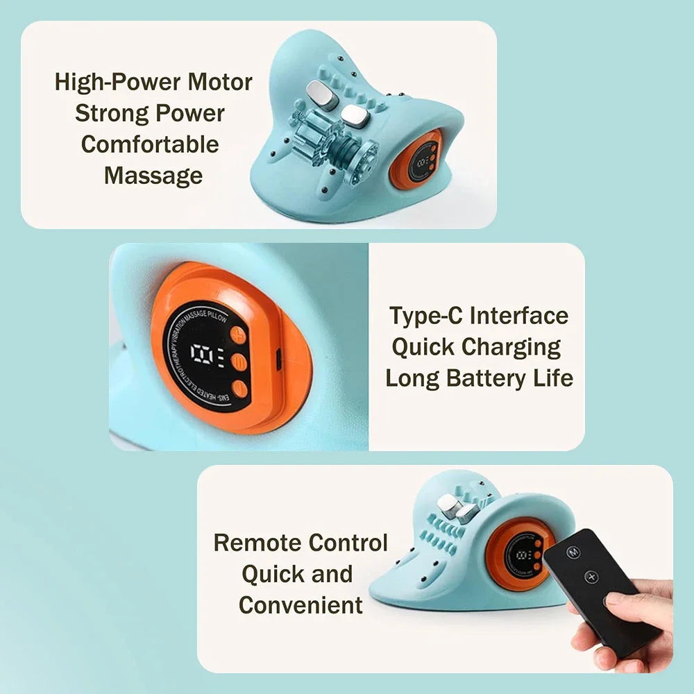 Showlu Smart General neck electric massage device for relaxation, featuring ergonomic design and adjustable massage settings.