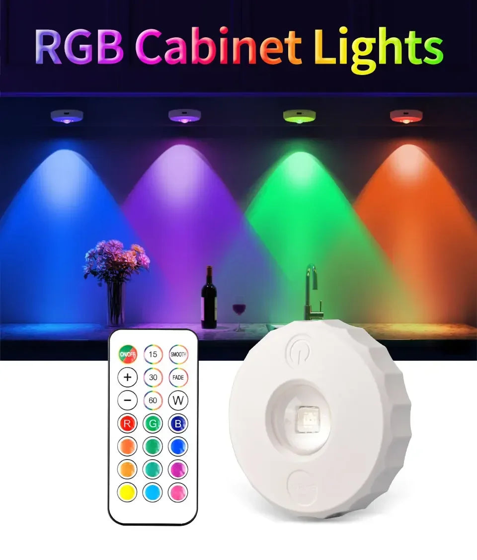 Showlu Smart General LED floating shelf lights mounted on a wall, showcasing modern lighting for home or office decor.