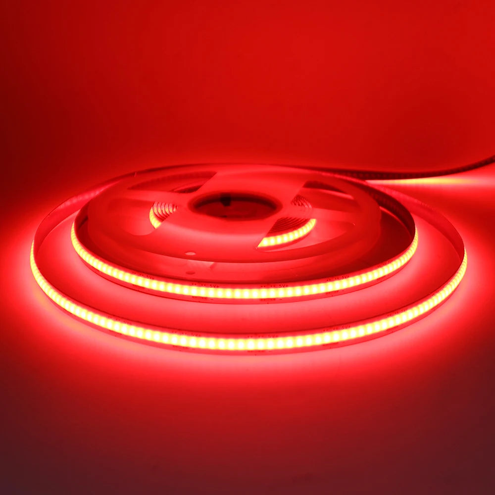 Showlu Smart Motion Sensor LED Strip Light with USB power, featuring motion detection and flexible 5V LED strip in the image.